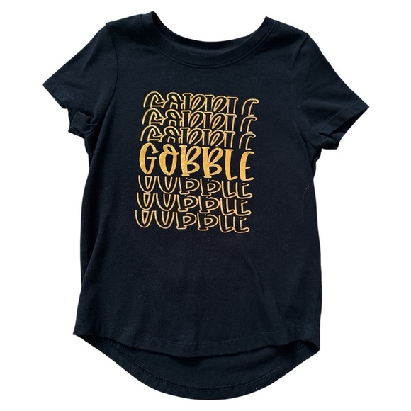 Custom made Thanksgiving toddler girls shirt size 5T - Picture 1 of 3